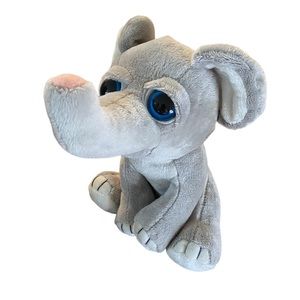 ◆BLUE ELEPHANT◆ SIGMA grey Animal Planet Plush 28